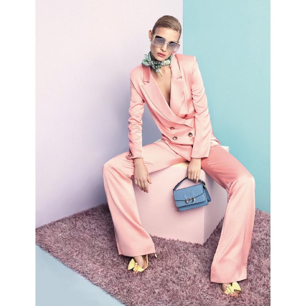 DE LA VALI Uma Jacket In Pink